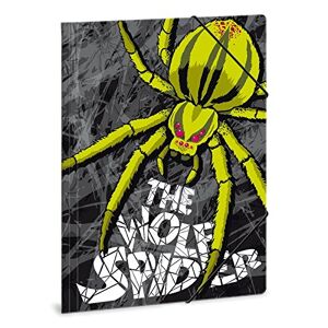 Wolf Spider Spinne Wolf Spider A4 Binder Folder With Elastic Closure A4 Ring Binders for Paper