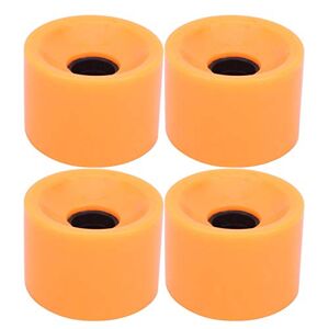 Tomantery Sliding Skateboard Accessory(Blue Orange White) 4PCS/Set Skateboard Steering for Double Row Skating and Skateboard Not Easy To Fall Off Or Deformation(orange)