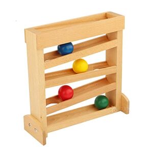 LJTT Ball Tracker Infant Early Development Toys Montessori Materials for 0-3 Years Old Visual Sense and Focus Exercises Wooden Toys