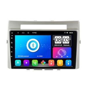 GODARM Android 11.0 Car Stereo Radio Double Din GPS Navigation For Toyota Verso Yizhi 2004-2009 10 Inch Touchscreen Multimedia Player Video Receiver With 4G /DSP/Carplay. (Color : S10-1 2G+32)