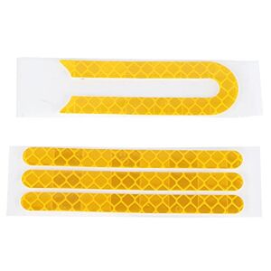 Ruining Scooter Reflective Accessories, Specially Designed Reflective Strip Sticker for Electric Scooter for M365 1S LITE PRO PRO2 orange