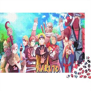 WAKAIP Naruto 500 Piece Jigsaw Puzzle for Adults-Anime Characters Puzzles 500 Pieces for Teenagers Gifts Relax Puzzles Games-Brain Teaser Puzzle,Family Fun Jigsaws Puzzles 500 Pieces 500pcs (52x38cm)