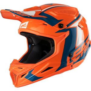 Leatt Gpx 4.5 V20 Motocross Helmet  - Blue Orange - Unisex