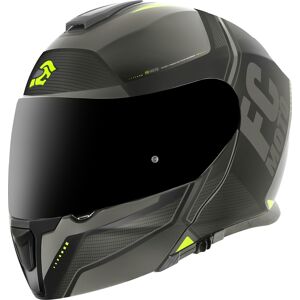 Fc-Moto Novo Circuit Helmet  - Black Grey Yellow - Unisex
