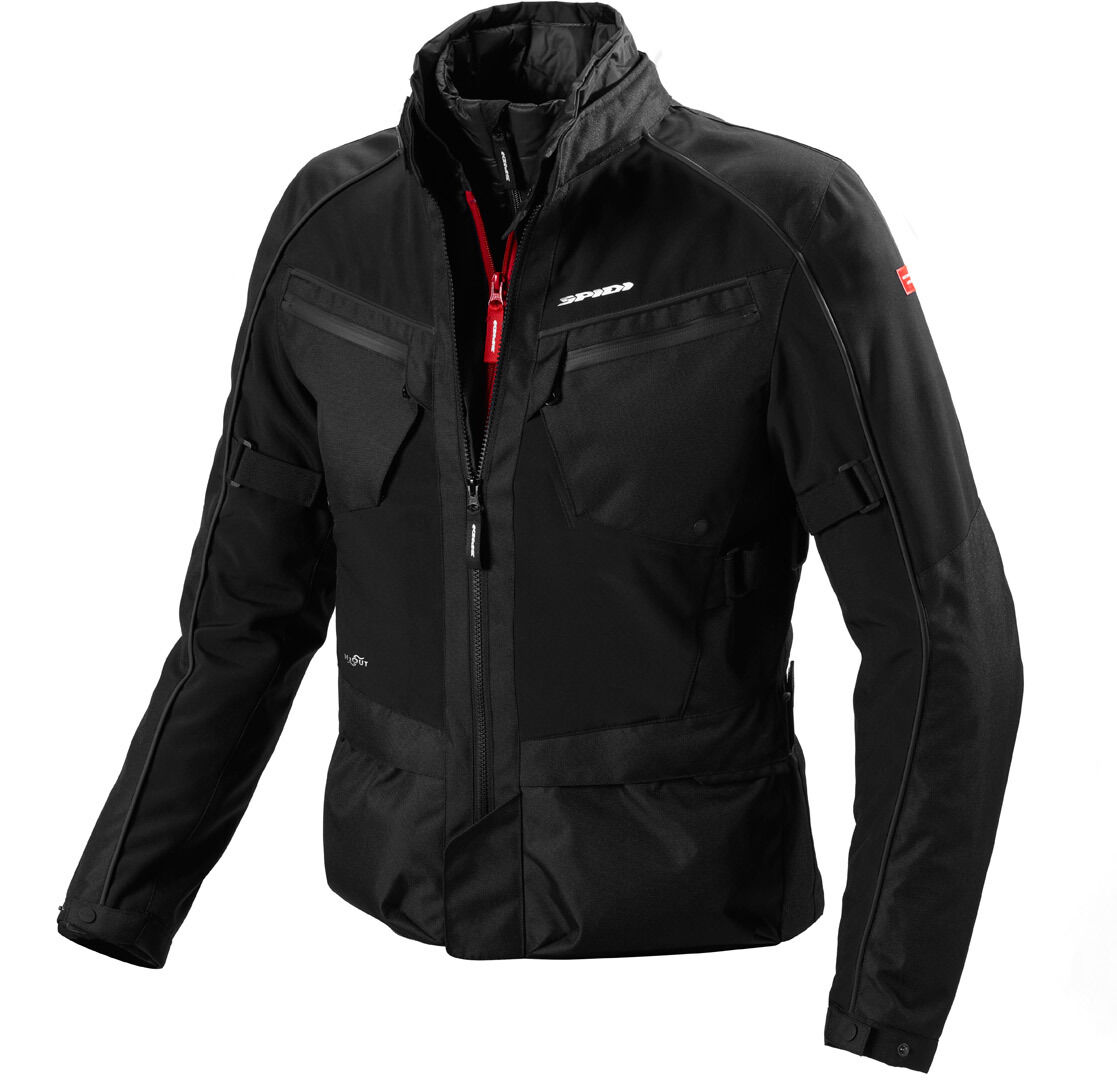 Spidi Intercruiser Motorcycle Textile Jacket  - Black