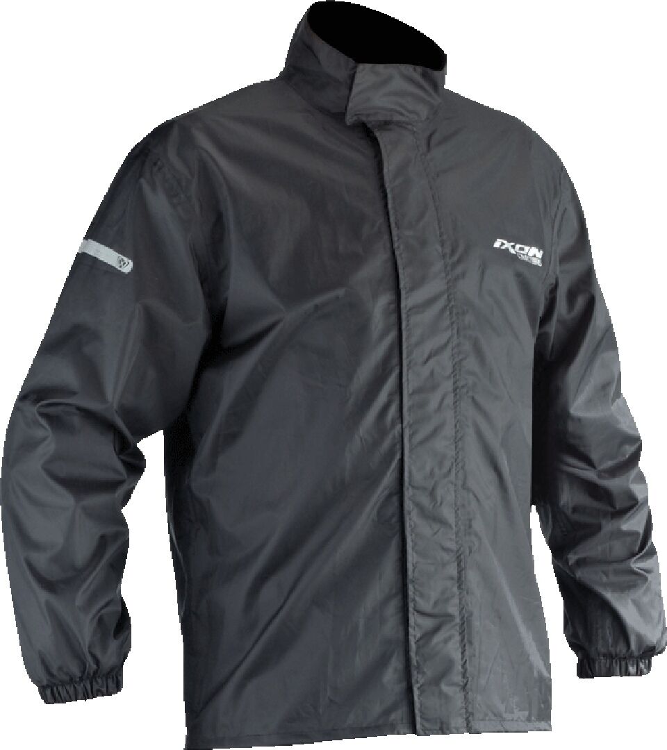 Ixon Compact Motorcycle Rain Jacket  - Black