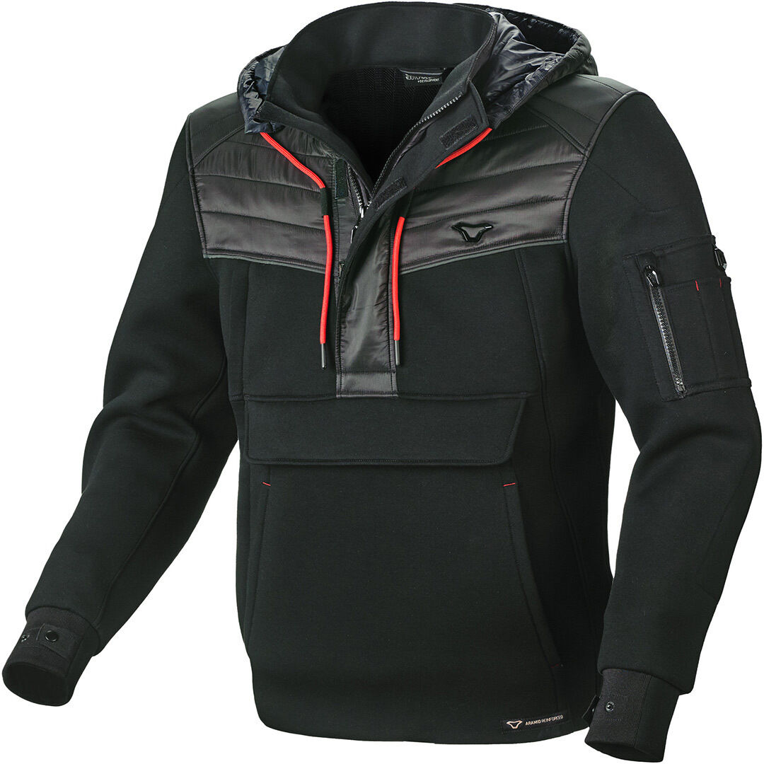 Macna Aron Motorcycle Textile Jacket  - Black