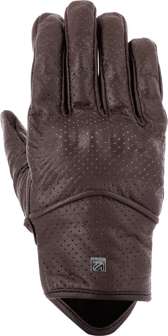 Vquattro Design Aston Motorcycle Gloves  - Brown