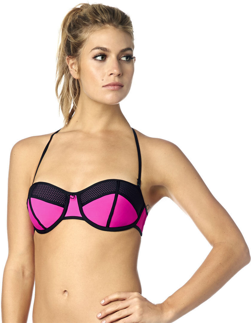 Fox Capture Balconet Top  - Pink