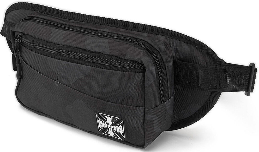 West Coast Choppers Waist Bag  - Black Grey