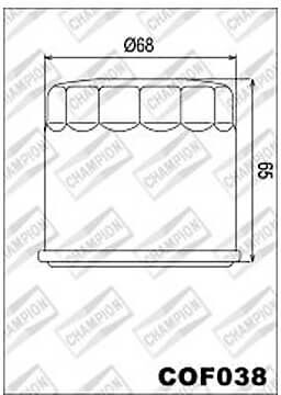 Champion Oil Filter Cof038