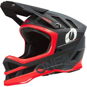 Oneal Blade Polyacrylite Haze Downhill Helmet  - Black Red - Unisex