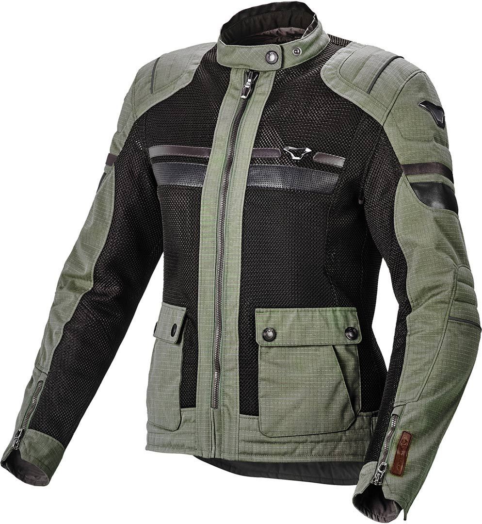 Macna Fluent Ladies Motorcycle Textile Jacket  - Green
