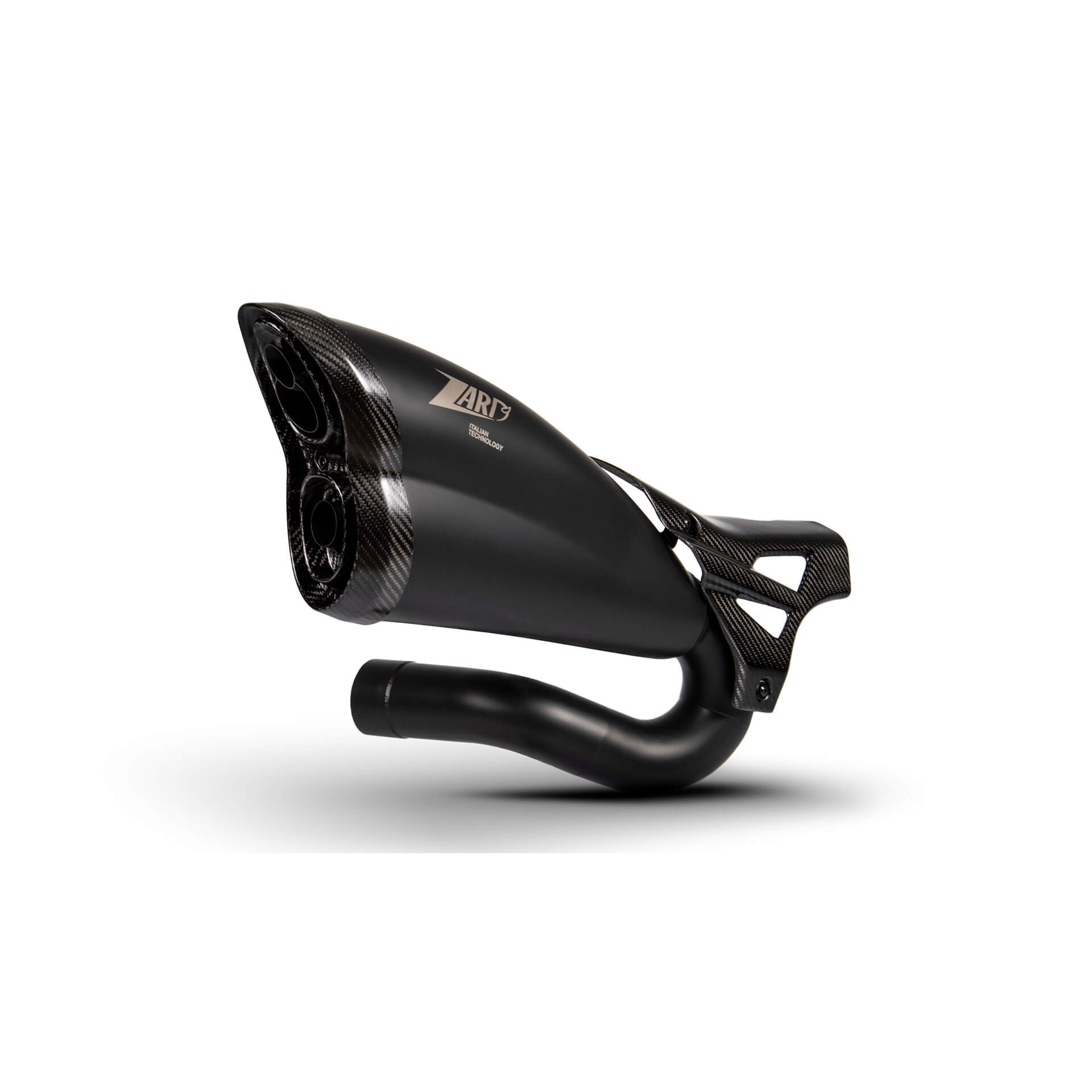 Zard Zard-Triumph Rocket Iii My. 2020-2021 Slip On 3-1, Racing, Black  - Black
