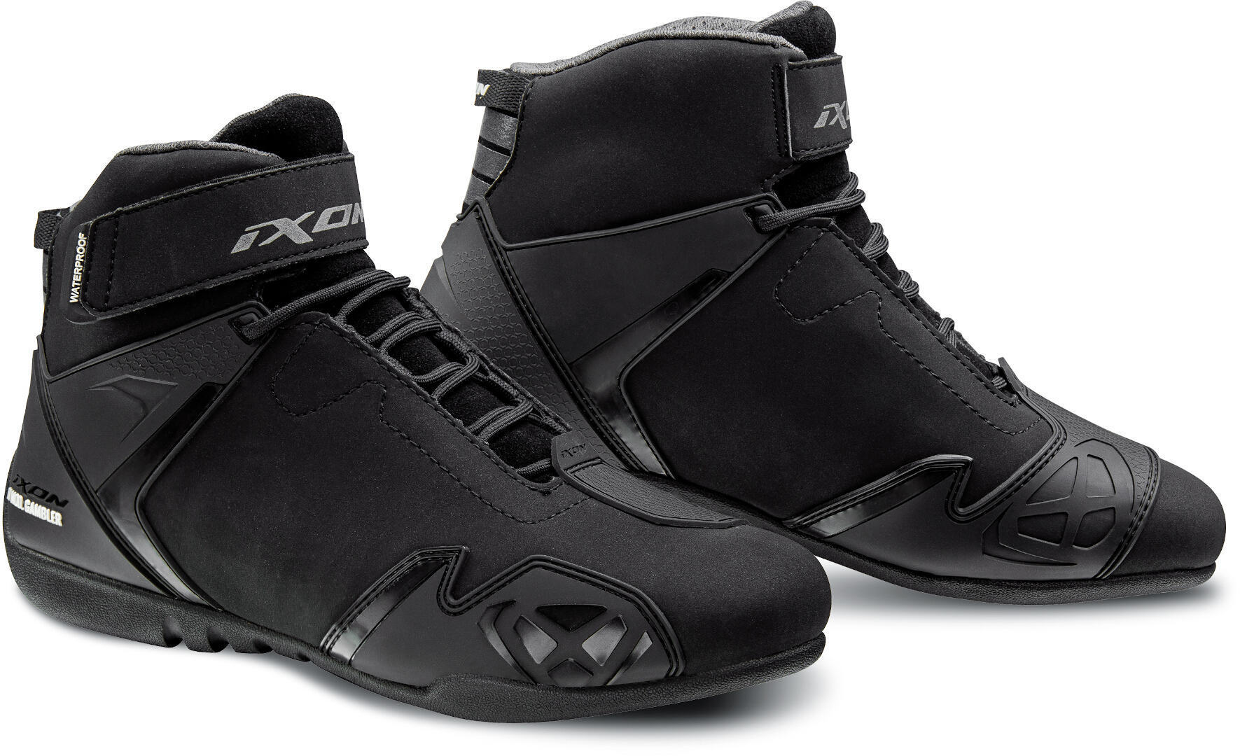 Ixon Gambler Wp Ladies Motorcycle Shoes  - Black