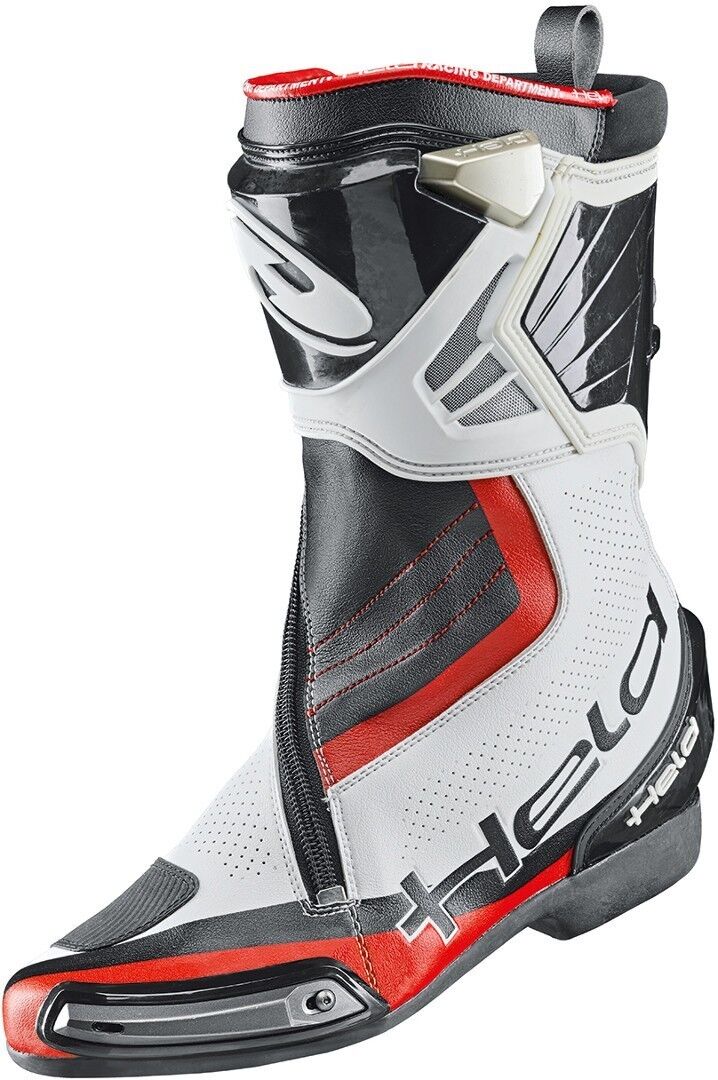 Held Newton Motorcycle Boots  - Black White