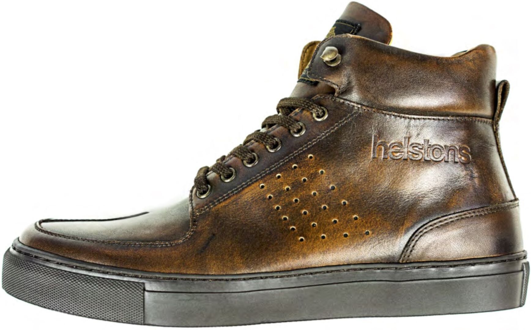 Helstons Glenn Motorcycle Shoes  - Brown