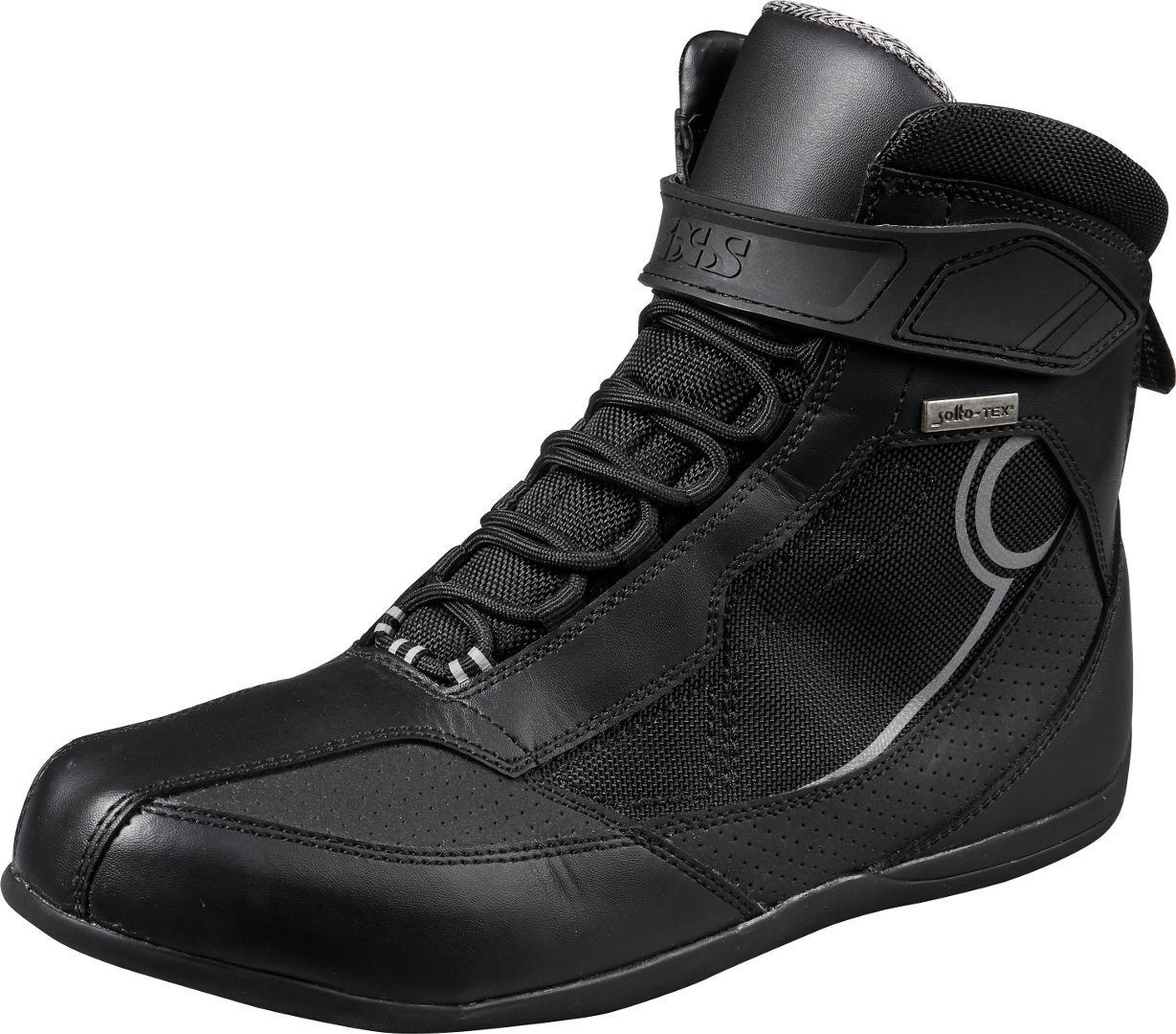 Ixs Lace-St Motorcycle Boots  - Black