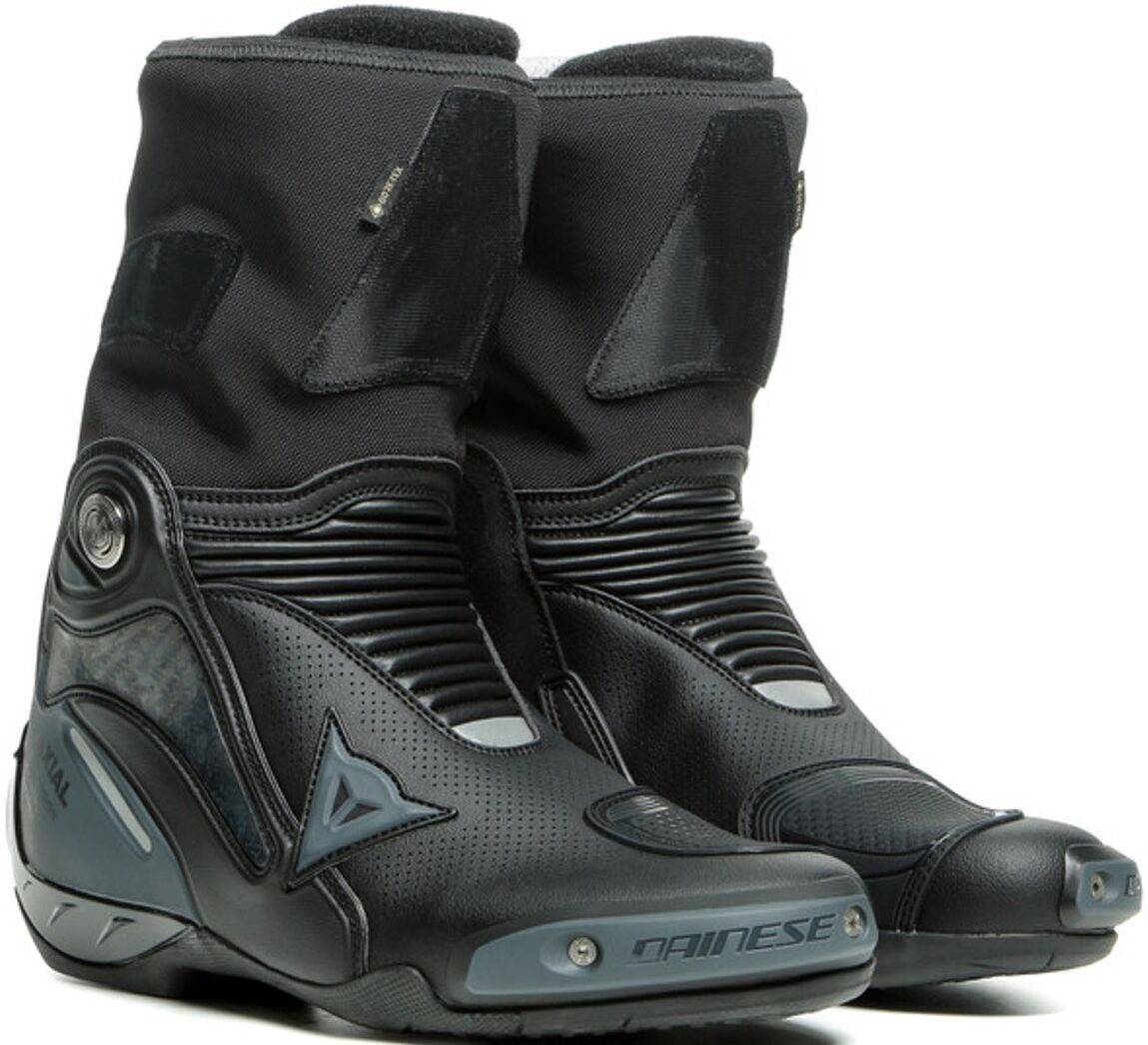 Dainese Axial Gore-Tex Waterproof Motorcycle Boots  - Black Grey