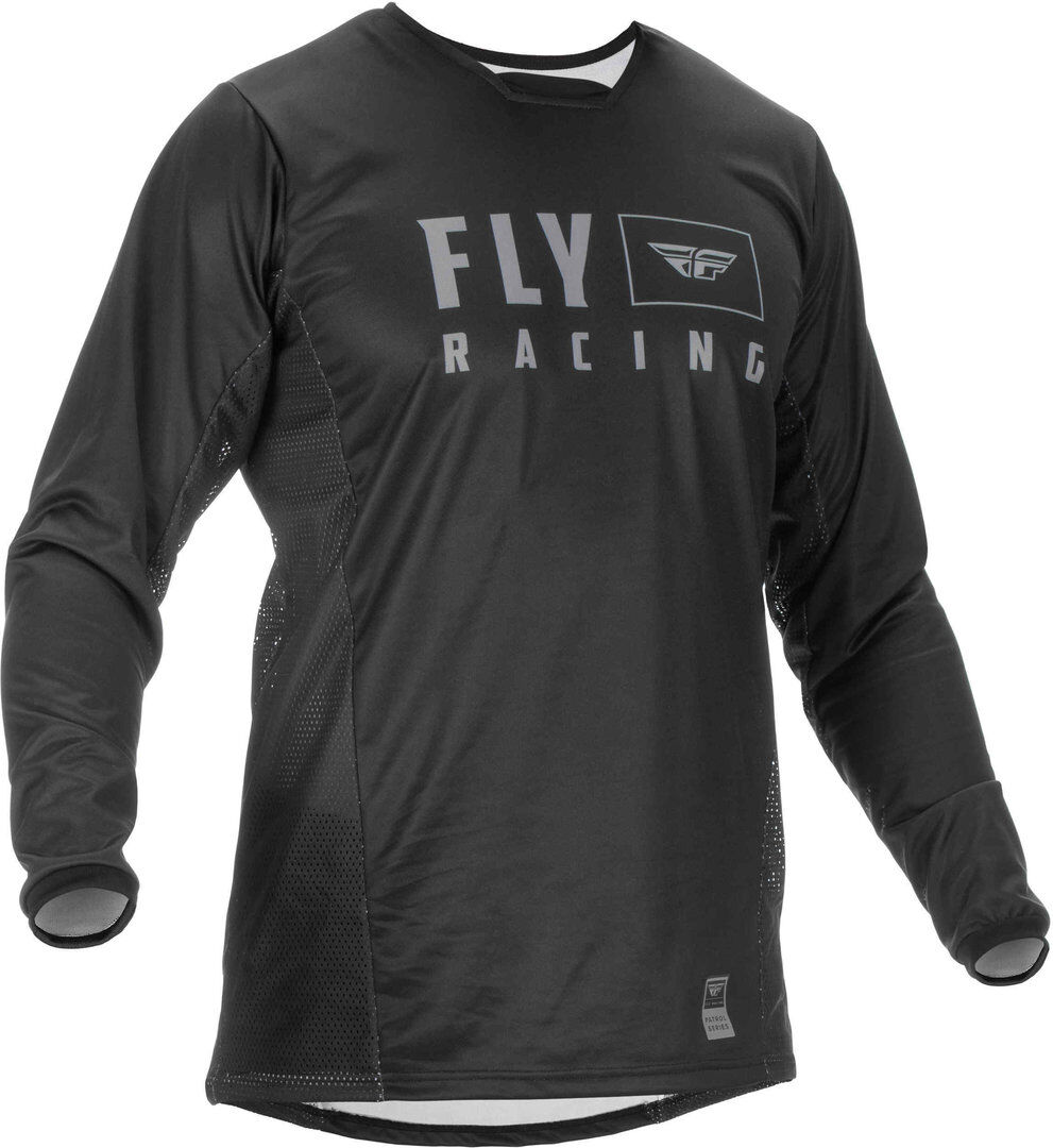 Fly Racing Patrol Motocross Jersey  - Black