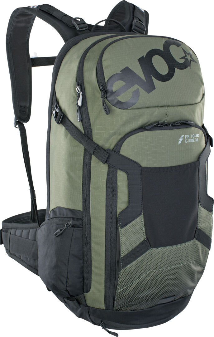 Evoc Fr Tour E-Ride 30l Protector Backpack  - Black Green