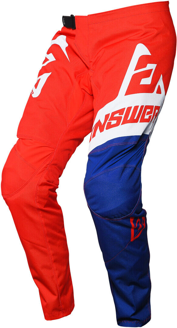 Answer Racing Answer Syncron Voyd Youth Motocross Pants  - White Red Blue