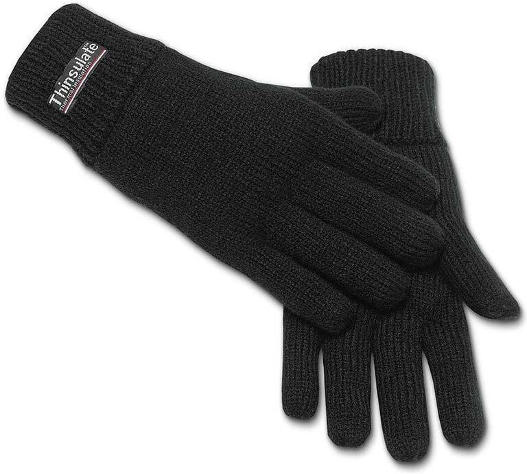 Brandit Knitted Gloves  - Black