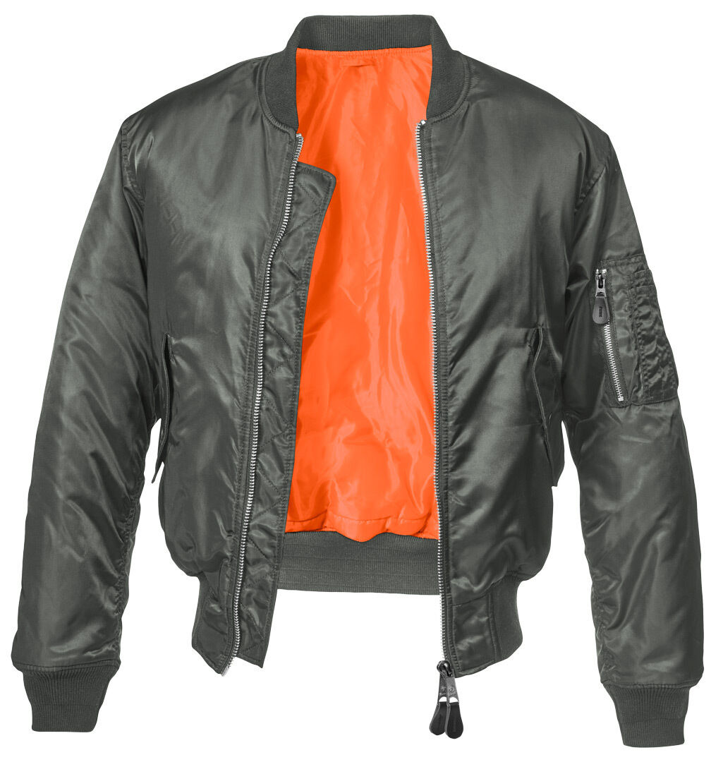 Brandit Ma1 Classic Jacket  - Black Grey