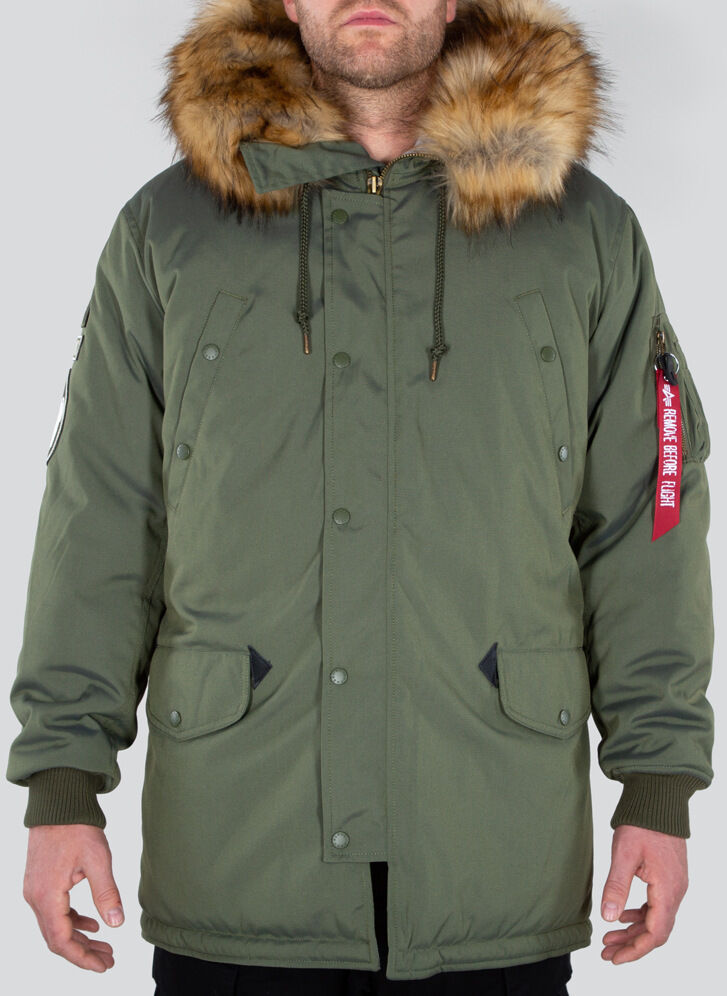 Alpha Industries Arctic Discoverer Jacket  - Green