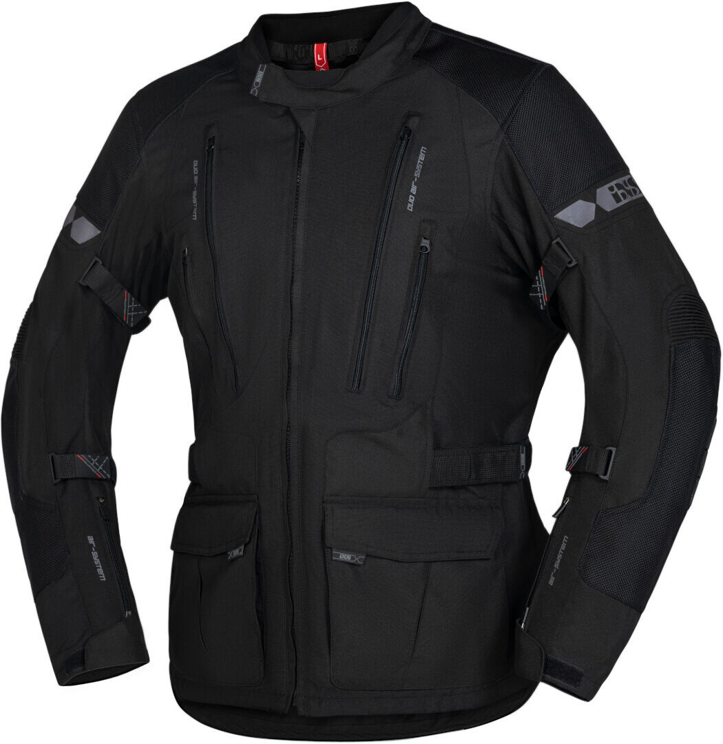 Ixs Lennik-St Motorcycle Textile Jacket  - Black