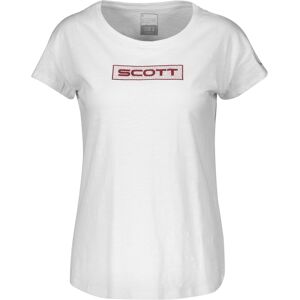 Scott 10 Casual Slub S/sl Regular Ladies T-Shirt  - White - Female