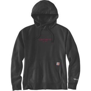 Carhartt Force Relaxed Fit Lightweight Graphic Ladies Hoodie  - Black - Female