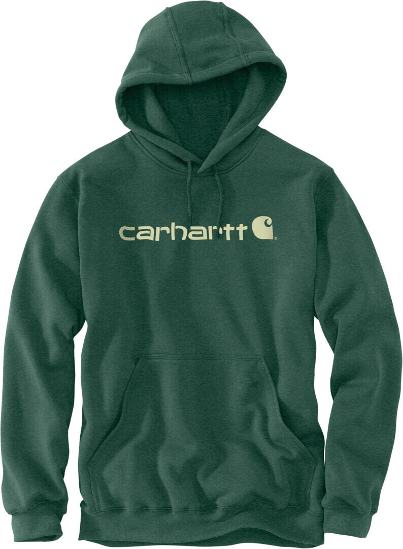 Carhartt Signature Logo Midweight Hoodie  - Green