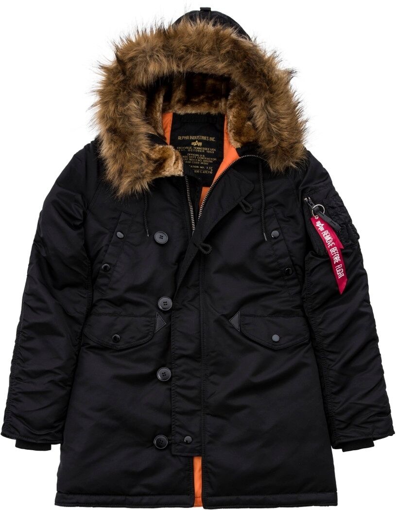 Alpha Industries N3b Vf 59 Ladies Jacket  - Black