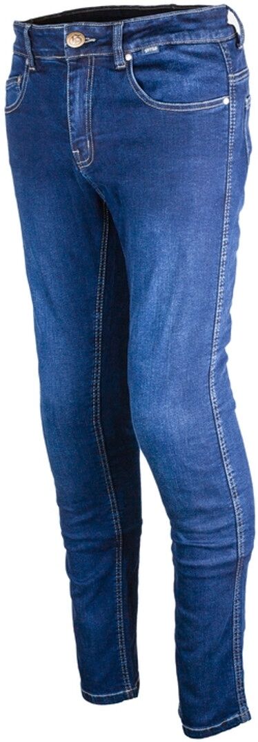 Gms Rattle Slim Motorcycle Jeans  - Blue