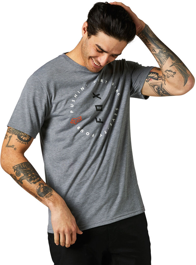 Fox Clean Up Tech T-Shirt  - Grey