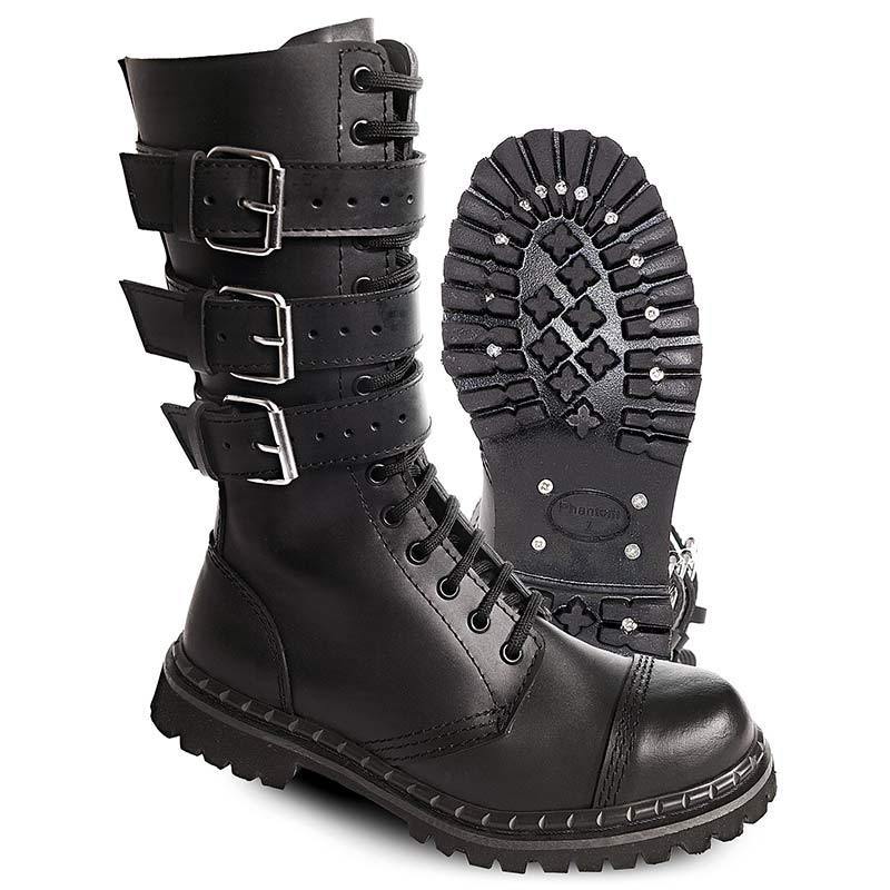 Brandit 3 Buckle Boots  - Black