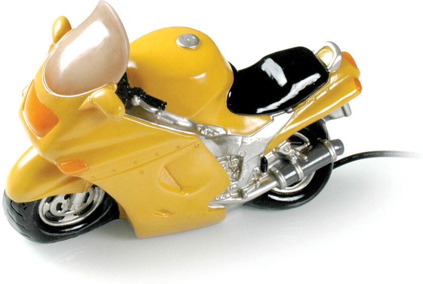 Booster Table Lamp Motorcycle  - Yellow