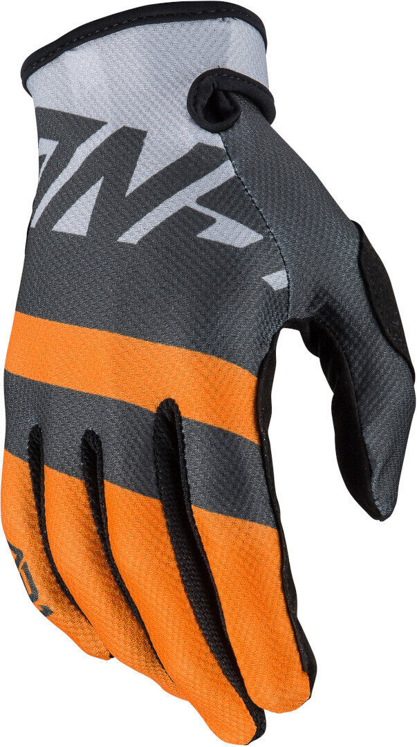 Answer Racing Answer Ar1 Voyd Motocross Gloves  - Grey Orange