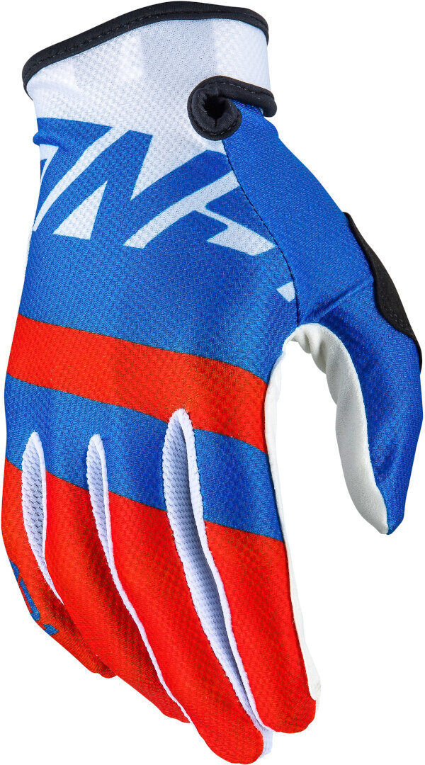 Answer Racing Answer Ar1 Voyd Motocross Gloves  - White Red Blue