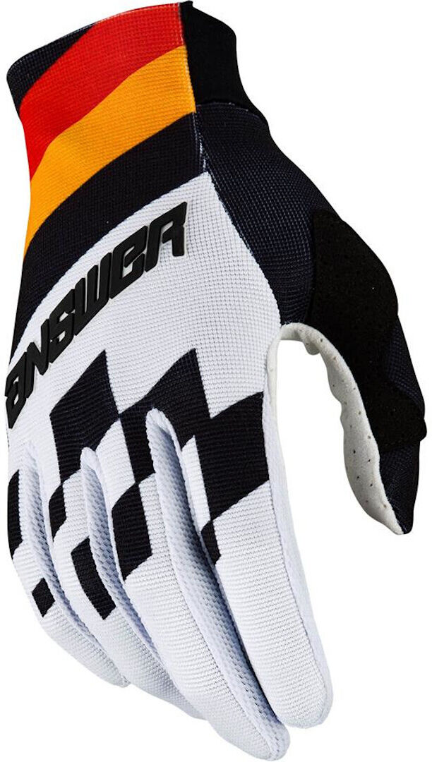 Answer Racing Answer Ar2 Korza Motocross Gloves  - Black White Red