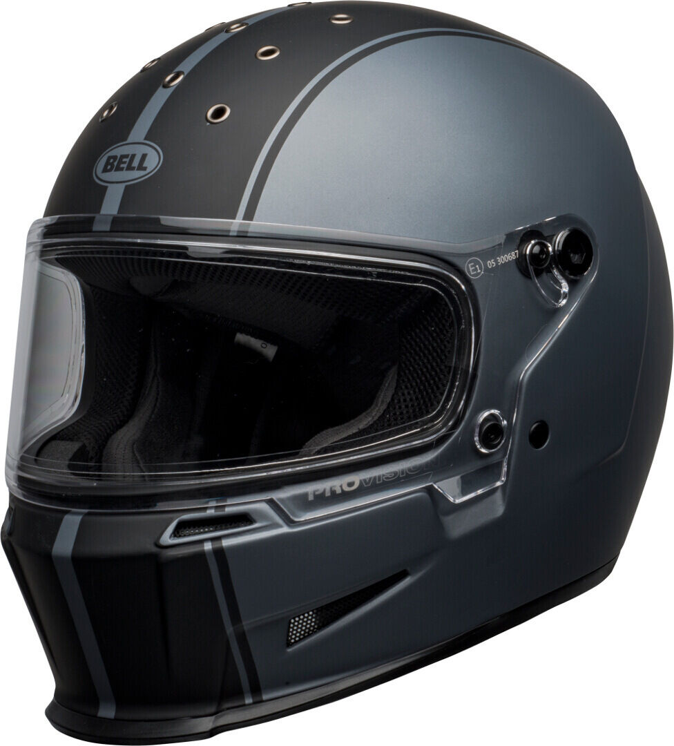 Bell Eliminator Rally Matte Helmet  - Black Grey