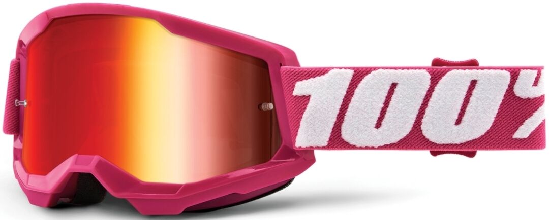100% Strata Ii Extra Fletcher Motocross Goggles  - Pink