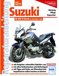 Motorbuch Vol. 5277 Repair Instructions Suzuki Dl 650 V-Current 04-