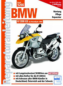 Motorbuch Vol. 5266 Repair Manual Bmw R1200 Gs, 04-