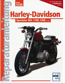 Motorbuch Vol. 5139 Repair Instructions Harley Davidson Sportster Models 883/1100/1200 From