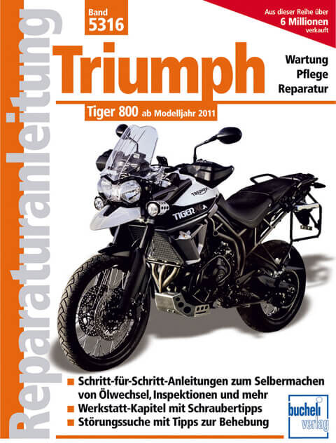 Motorbuch Repair Instruction Triumph Tiger 800 2011-