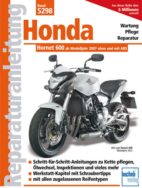 Motorbuch Repair Instructions Honda Hornet 600 (Pc41)2007-