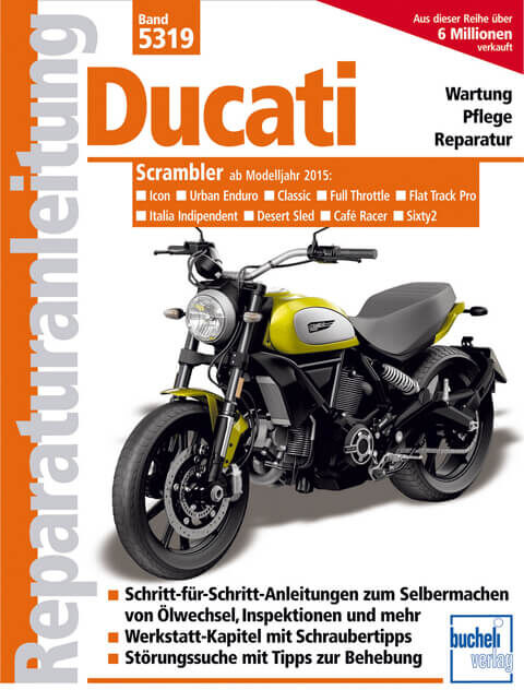 Motorbuch Repair Instructions Ducati Scrambler 2015-