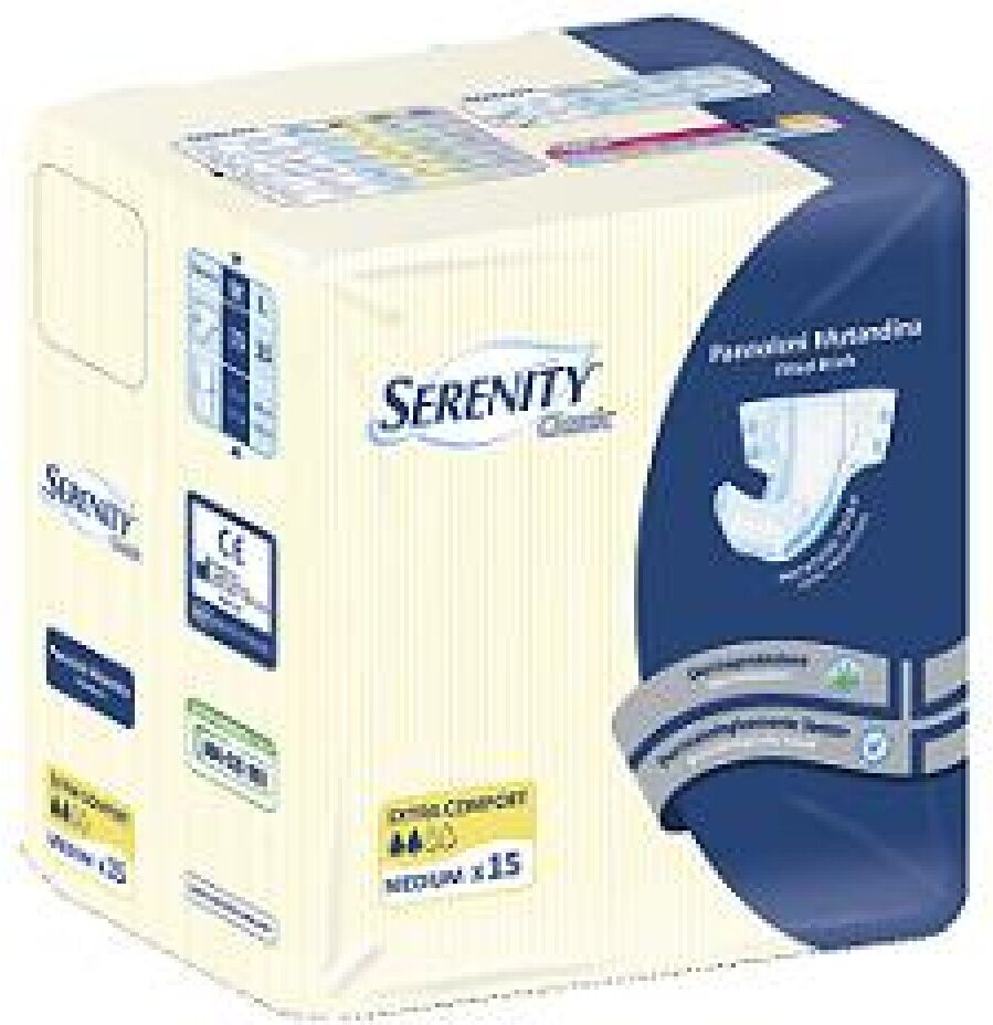 serenity spa serenity pannolini mutandine soft dry sensitive super l